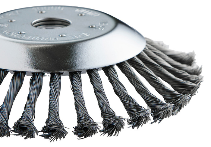 Stålborste Ø200 mm Garden